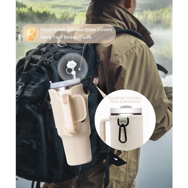 Water Bottle Carrier Bag For 40/30 oz Tumbler