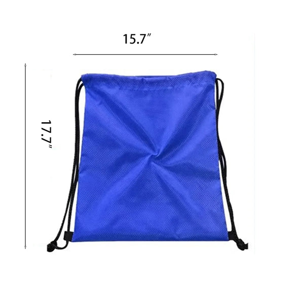 Oxford Fabric Drawstring Gym Bag Large Capacity For Marathon