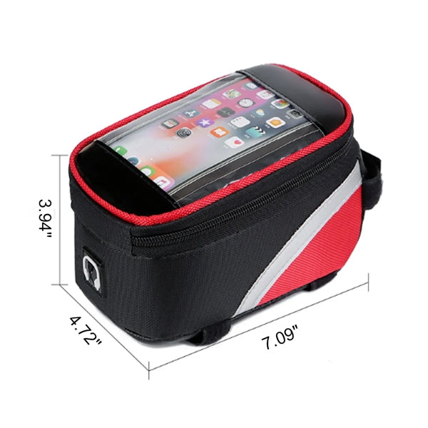 Waterproof Oxford Cloth Touch Screen Bicycle Handlebar Bag