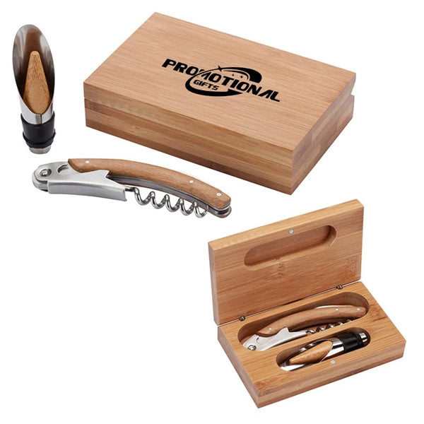 Bamboo Wine Set