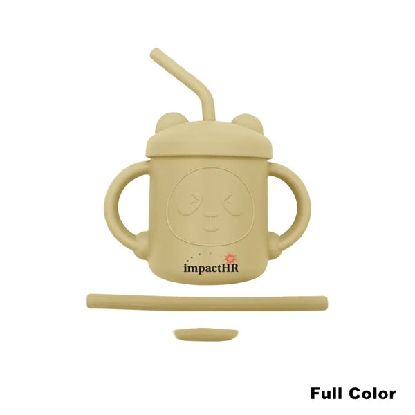 200ML Babies and Children Learning Cup with Handles and Lid