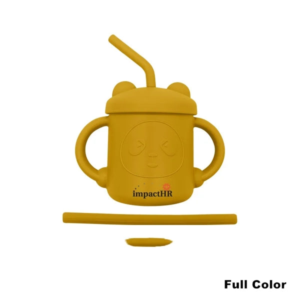 200ML Babies and Children Learning Cup with Handles and Lid
