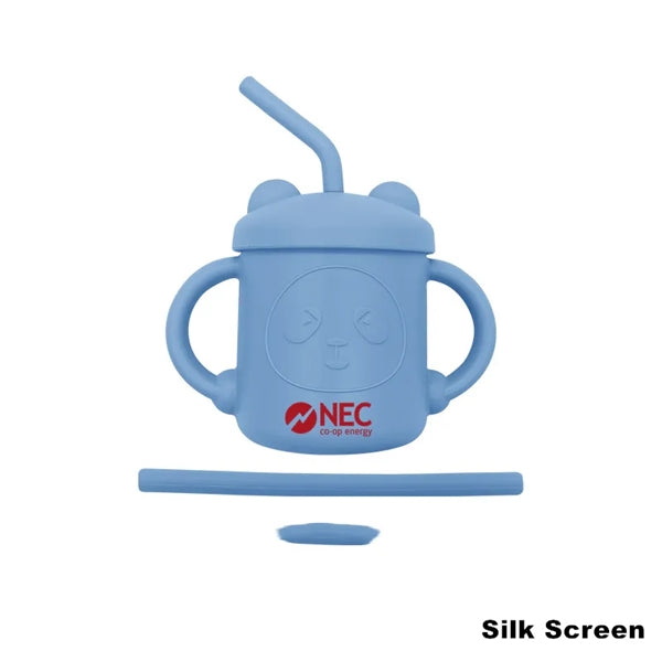 200ML Babies and Children Learning Cup with Handles and Lid