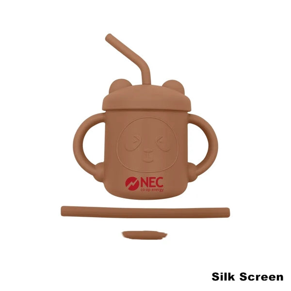 200ML Babies and Children Learning Cup with Handles and Lid