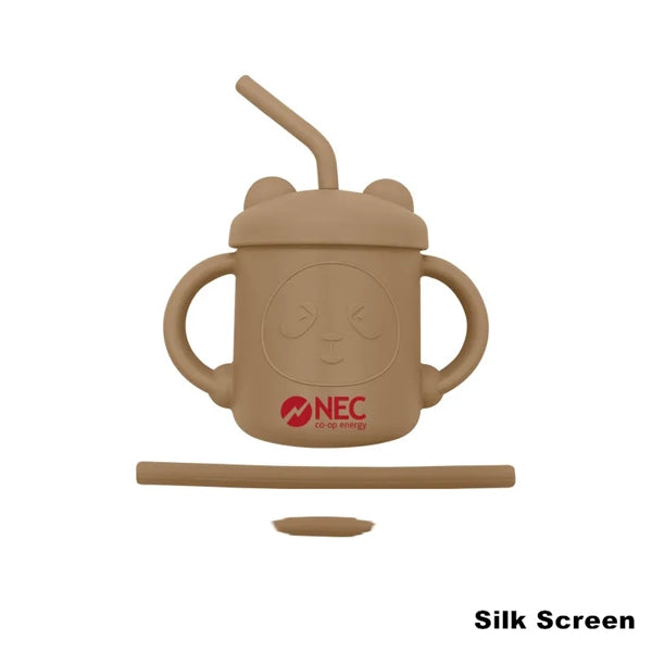 200ML Babies and Children Learning Cup with Handles and Lid