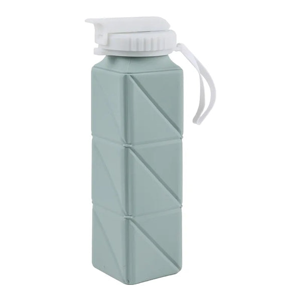 20 oz Silicone Foldable Water Bottles Travel Compact Size