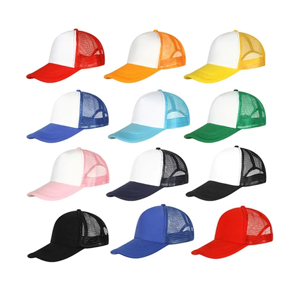 5 Panel Mesh Back Trucker Cap