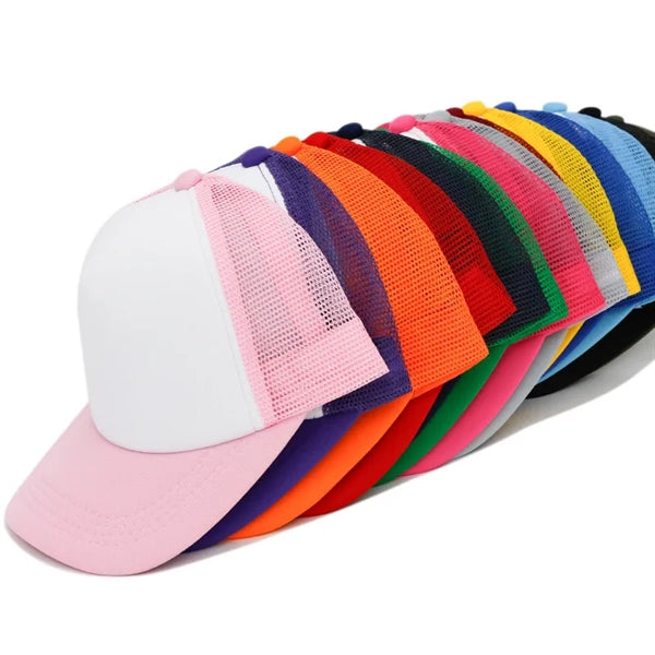 5 Panel Mesh Back Trucker Cap