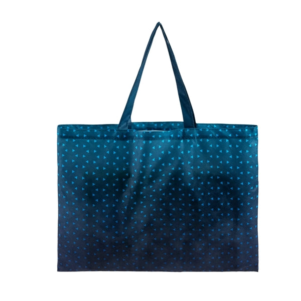 Sublimated PET Non-Woven Flat Convention Tote Bag 18" x 14"
