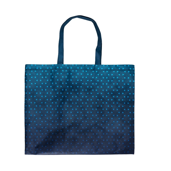 Sublimated PET Non-Woven Flat Convention Tote Bag 18" x 14"