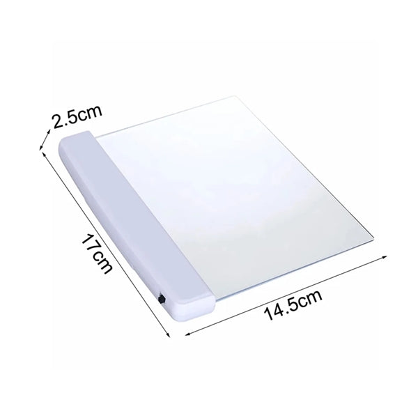 Portable LED Flat Reading Light Bookmark,Study Night Lamp