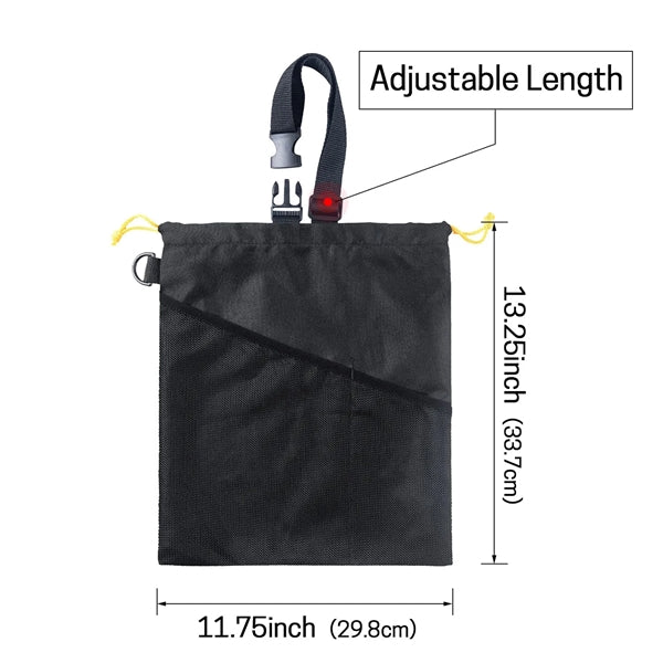 Hanging Car Trash Bag with Waterproof Leak proof Lining