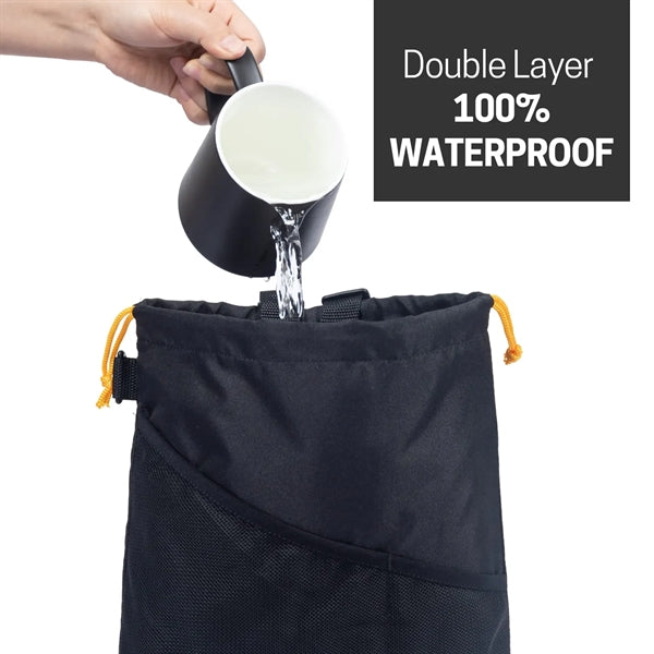 Hanging Car Trash Bag with Waterproof Leak proof Lining