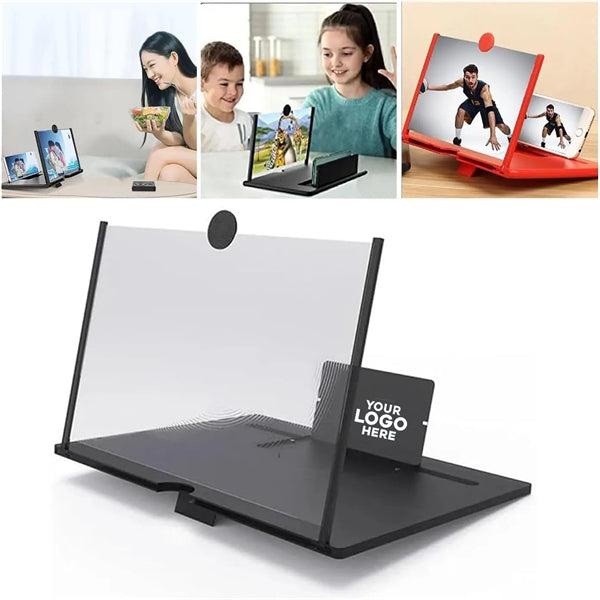 10 Inch HD Phone Screen Amplifier with Foldable Stand Holder