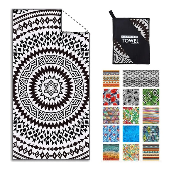 Quick Dry Sand Free Microfiber Beach Towel