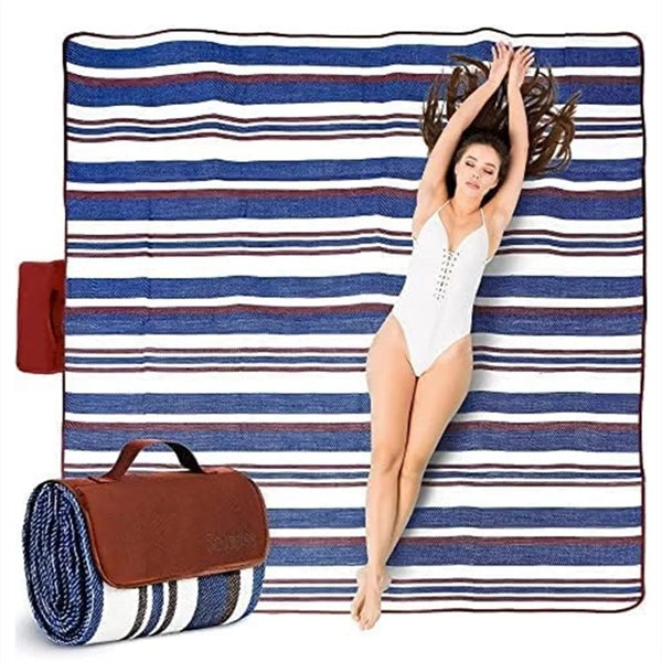 Waterproof Foldable Dual Layers Picnic Blankets
