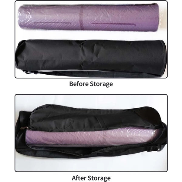 Unisex Full Zip Waterproof Exercise Yoga Mat Carrier Bag