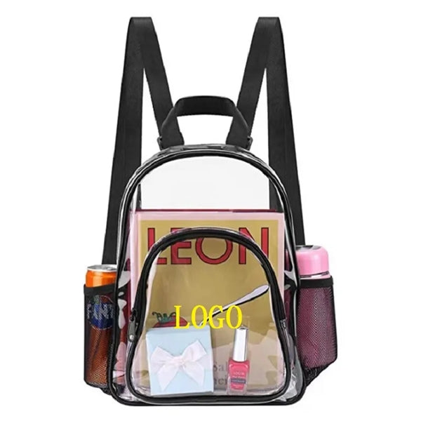 Stadium Approved Clear PVC Backpack