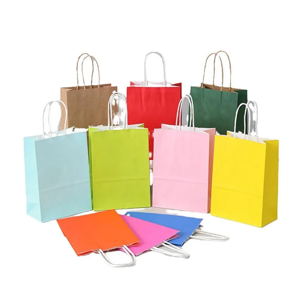 PaperBags With Handles Retail Merchandise Favor Bags