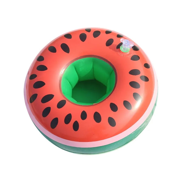 PVC Inflatable Floating Fruit Cup Holder