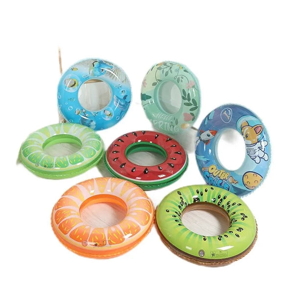 PVC Inflatable Floating Fruit Cup Holder