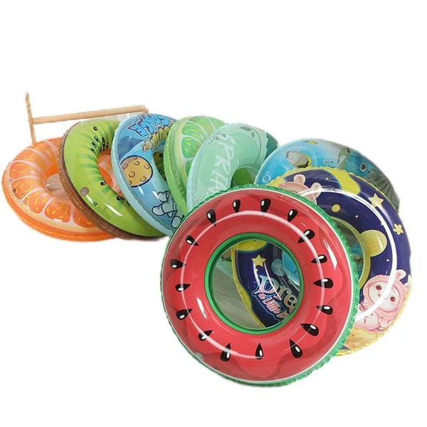 PVC Inflatable Floating Fruit Cup Holder