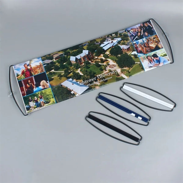 Self-Retractable HandHeld Roller Banner
