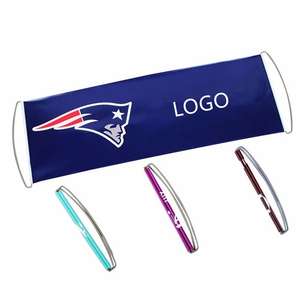 Self-Retractable HandHeld Roller Banner