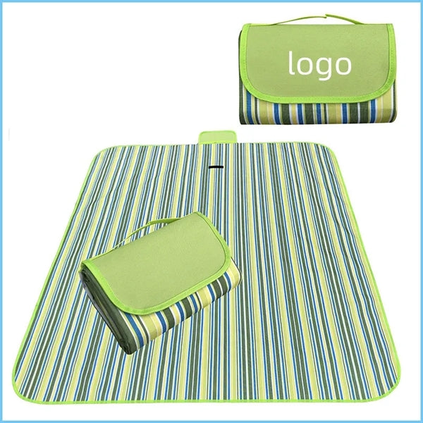 Large Picnic Blanket Water-Resistant Mat Tote