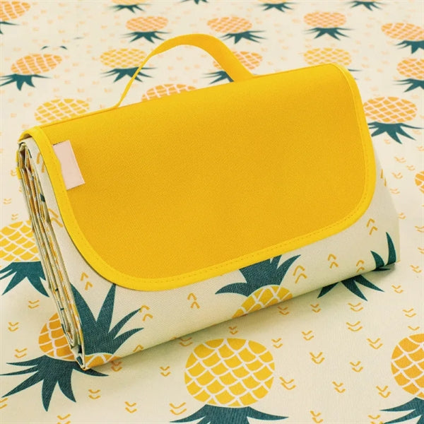 Large Picnic Blanket Water-Resistant Mat Tote