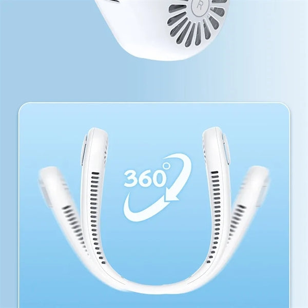 USB Rechargeable Bladeless Neck Fan