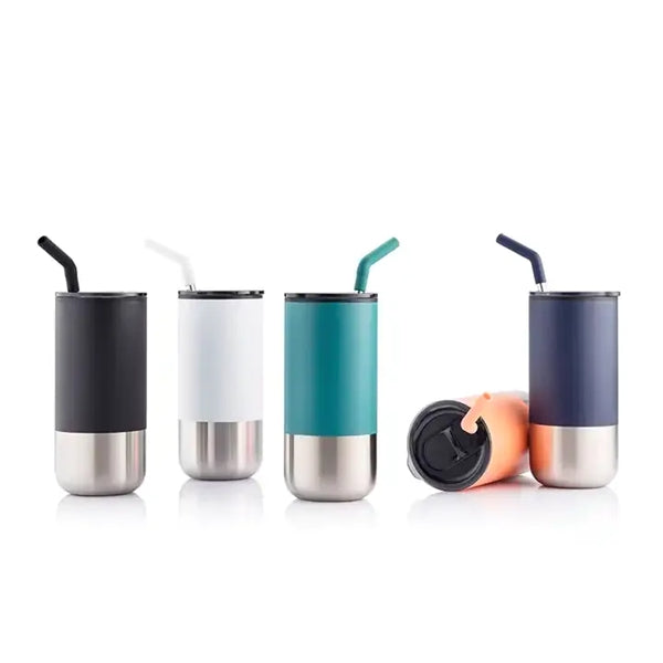 16oz Travel Tumbler With Straw