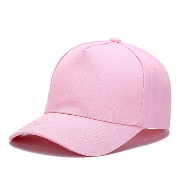 Five Panels Cotton Sunshade Baseball Cap