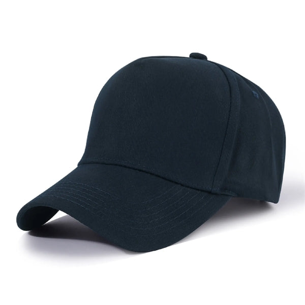 Five Panels Cotton Sunshade Baseball Cap