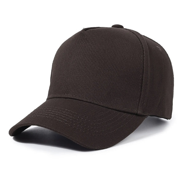 Five Panels Cotton Sunshade Baseball Cap