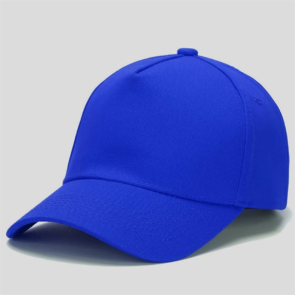 Five Panels Cotton Sunshade Baseball Cap