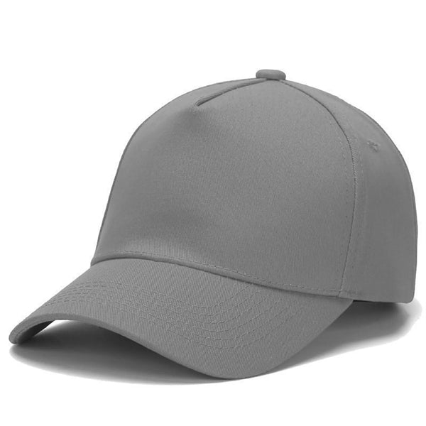 Five Panels Cotton Sunshade Baseball Cap