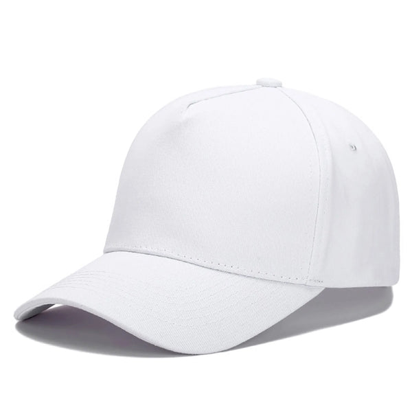 Five Panels Cotton Sunshade Baseball Cap