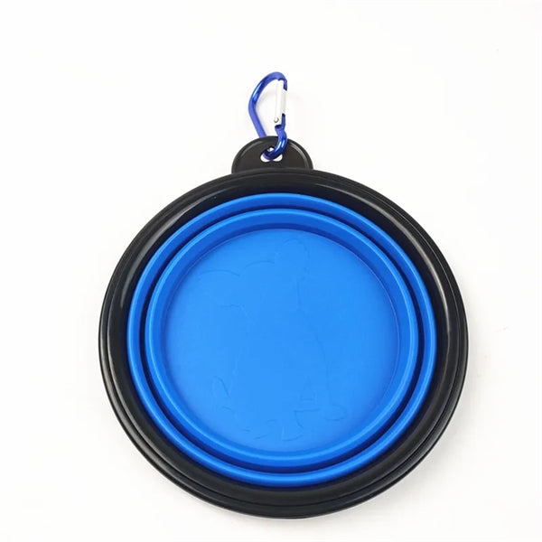 Collapsible Silicone Foldable Pet Bowl