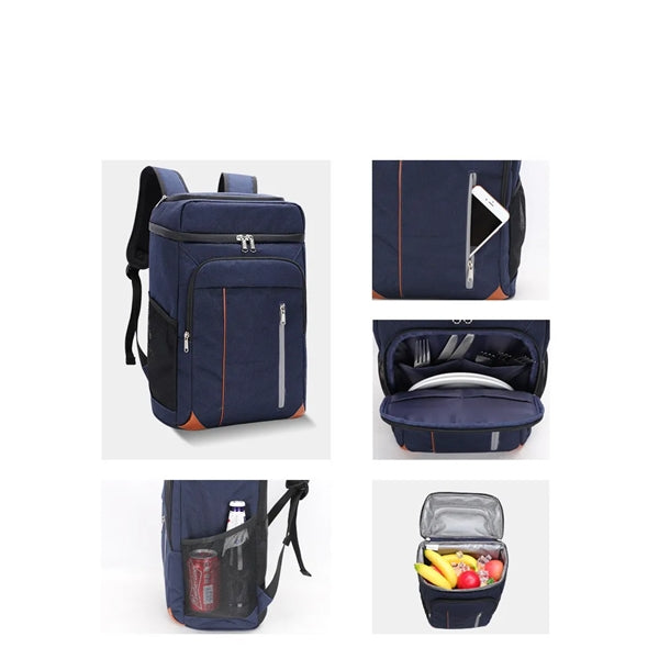 Insulated Cooler Backpack for Beach Hiking