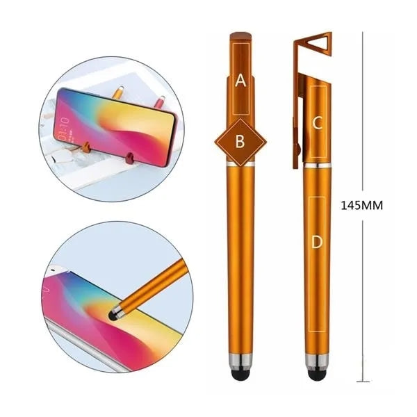 Stylus Pen With Phone Stand And Screen Cleaner