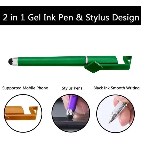 Stylus Pen With Phone Stand And Screen Cleaner