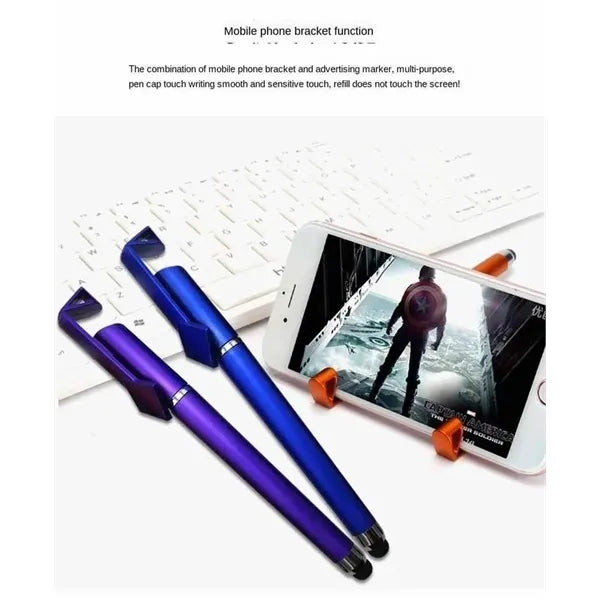 Stylus Pen With Phone Stand And Screen Cleaner