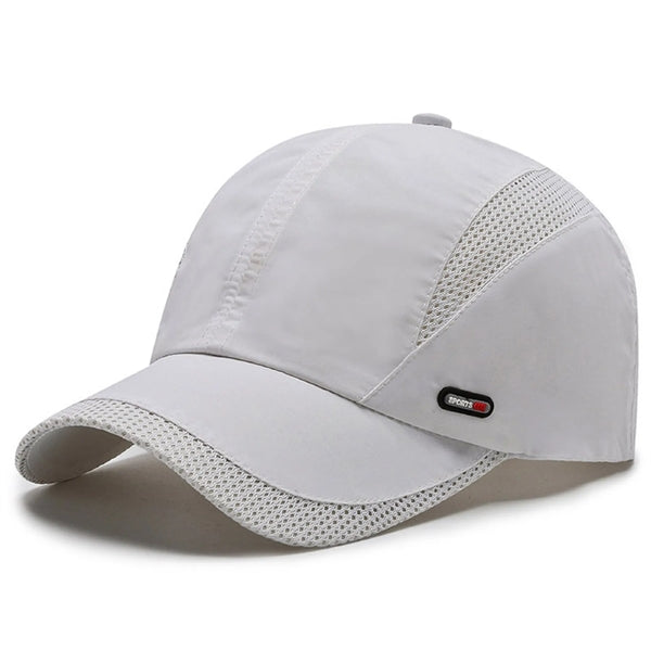 Multi Panels Curved Brim Baseball Cap with Mesh