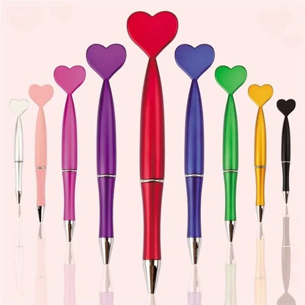 Lovely Heart Shaped Ballpoint Pen