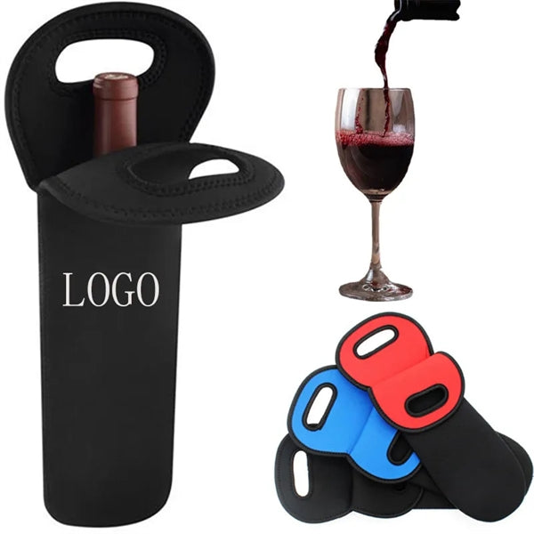Sublimated Neoprene Wine Holder