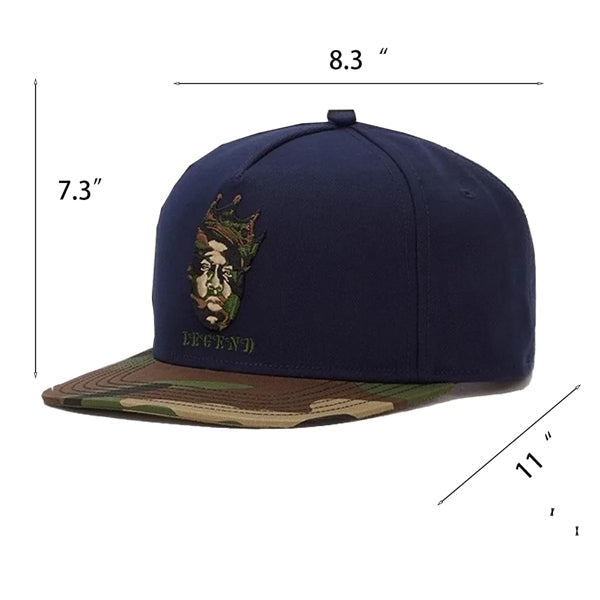 5 Pack Fashion Adjustable Comfortable Light Snapback Hat