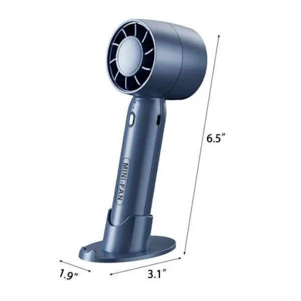 USB Rechargeable Air Cooler Portable Standing Mini Turbo Fan