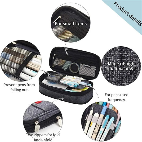 Big Capacity Pencil Pen Case