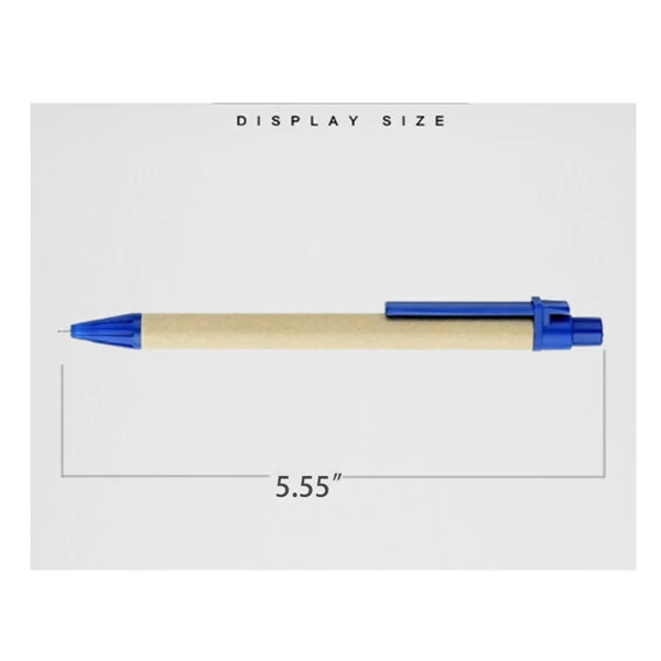 10 Pack Kraft Paper Ballpoint Pens